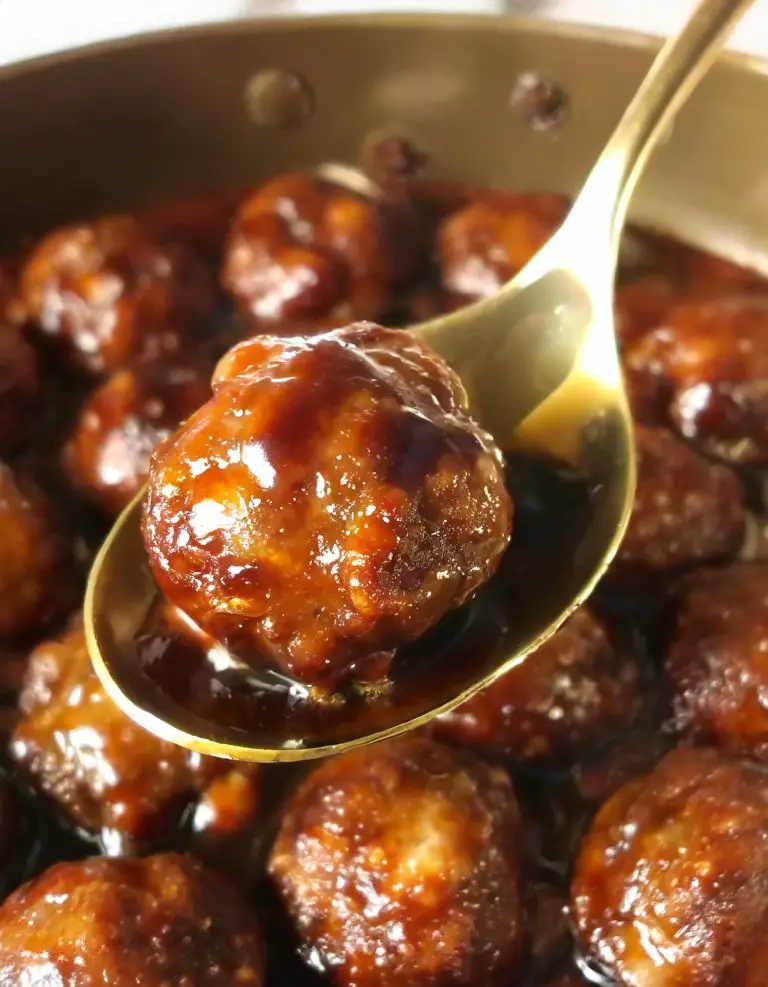 Honey-Balsamic BBQ Meatballs