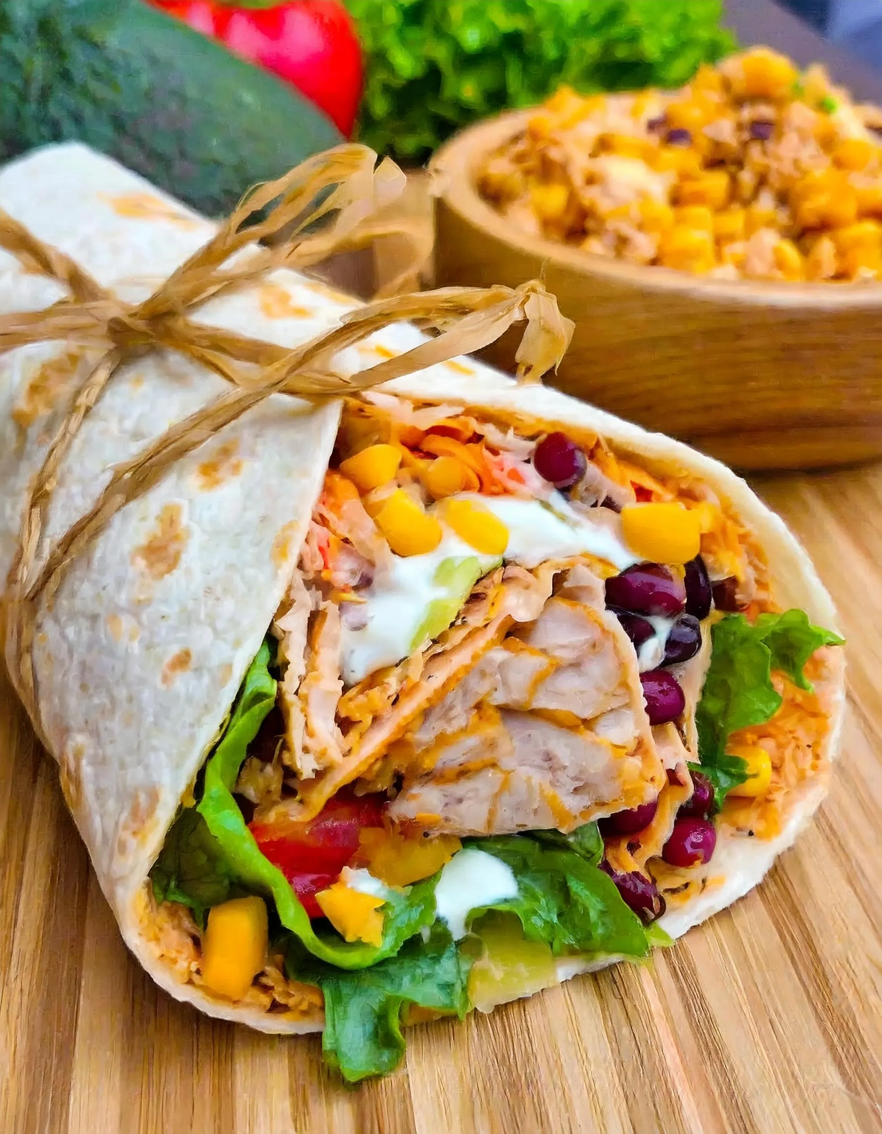 Southwest Chicken Wrap