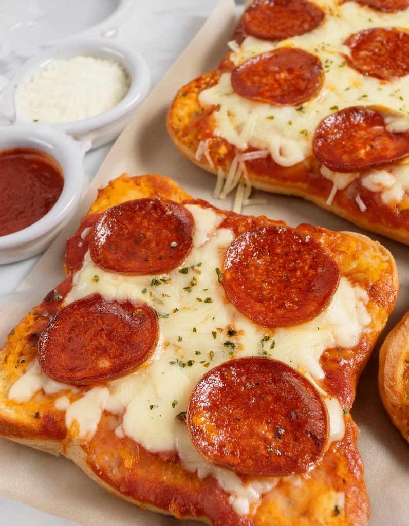 Texas Toast Garlic Bread Pizza