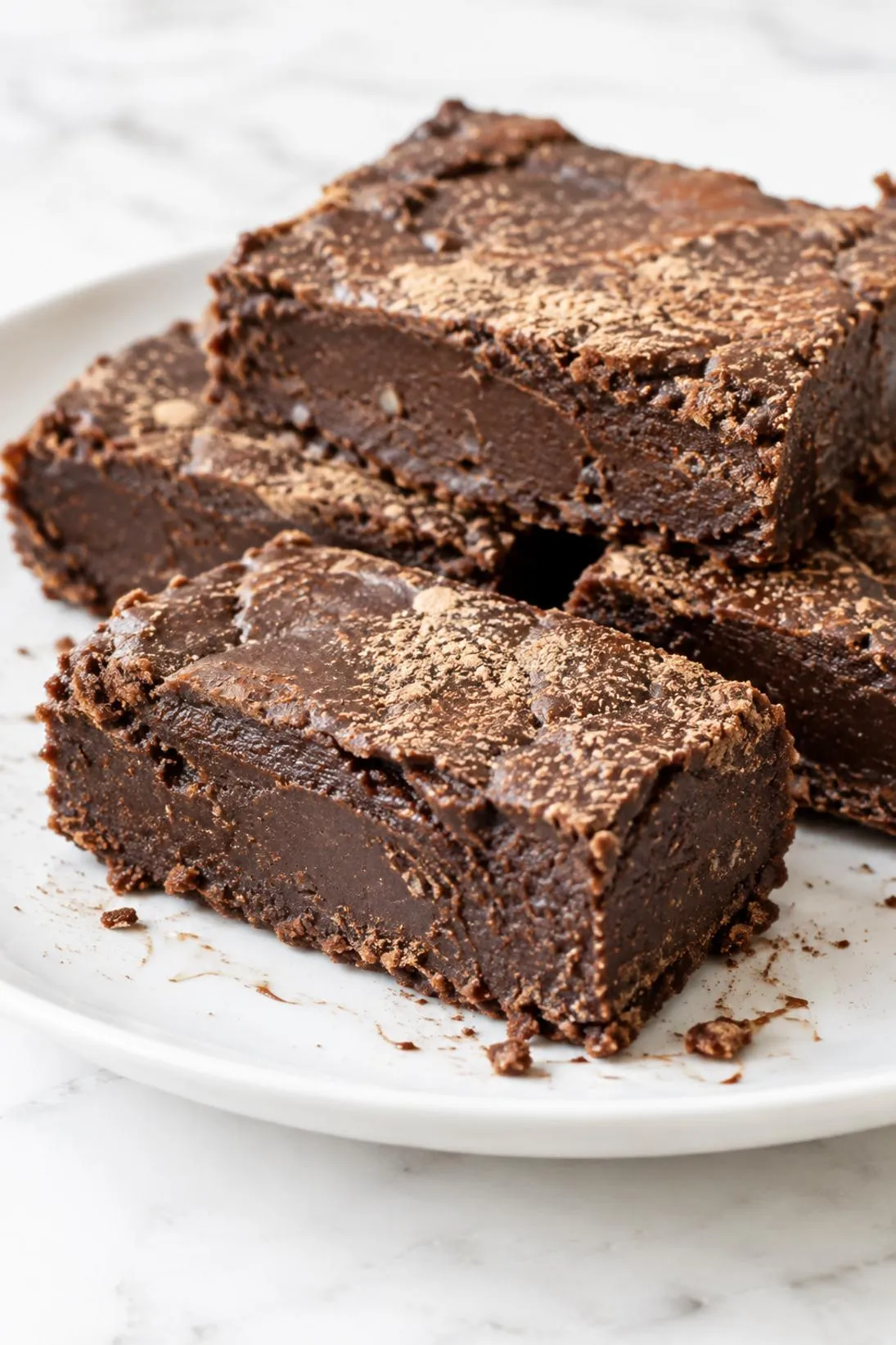 Malted Chocolate Fudge Bars